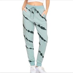 SHE + SKY Tie Dye Jogger Pants L